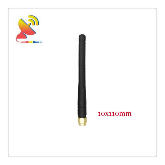 C&T RF Antennas Inc. - 10x110mm Straight SMA Antenna 433MHz for Wireless Transmission