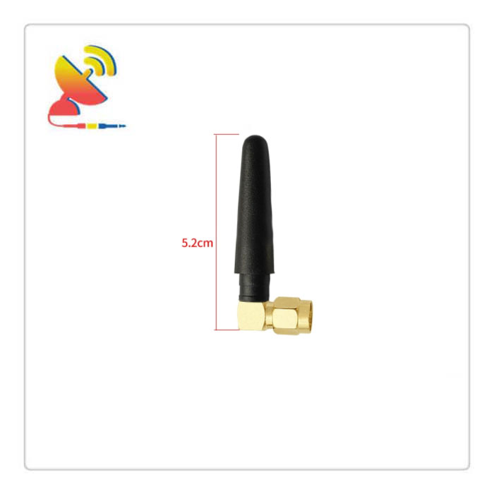C&T RF Antennas Inc. - 10x52mm Black Color 315MHz SMA Male Right-Angle Connector Rubber Duck Antennas Manufacturer