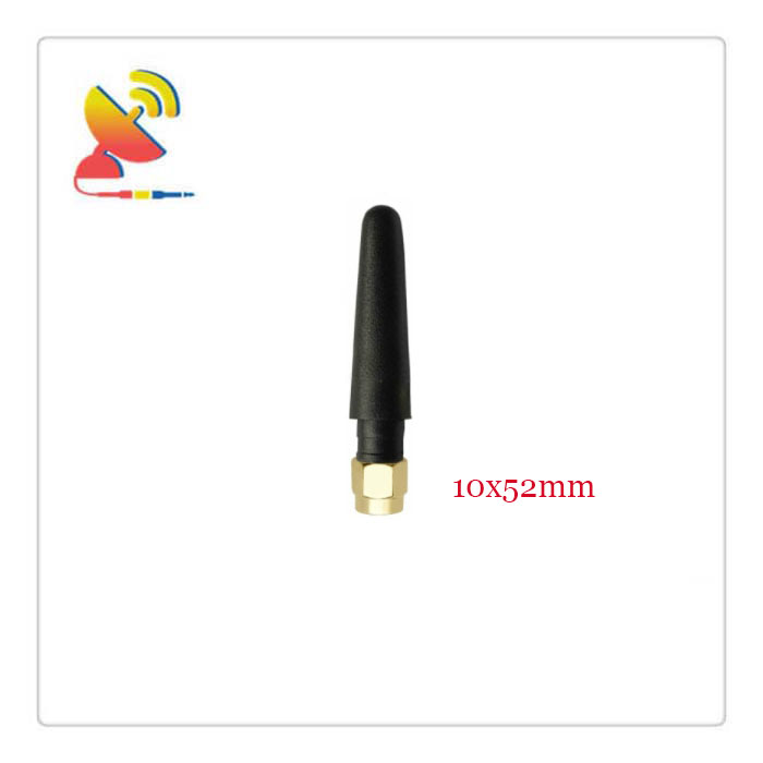 C&T RF Antennas Inc. - 10x52mm Black Color SMA 433MHz RF Transmitter and Receiver Antennas Manufacturer