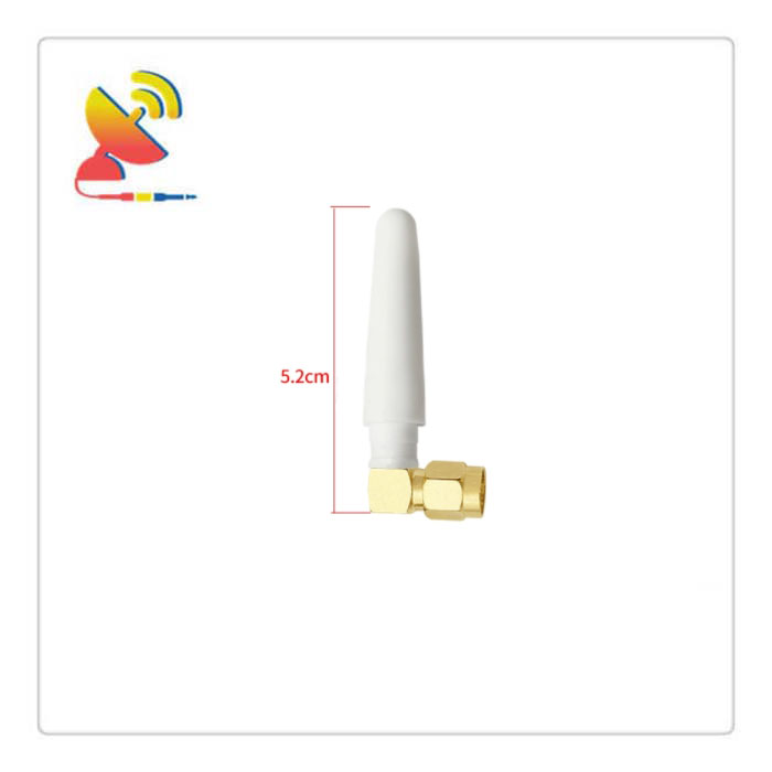 C&T RF Antennas Inc. - 10x52mm White Color 315 MHz SMA Rubber Duck Portable Antennas Manufacturer