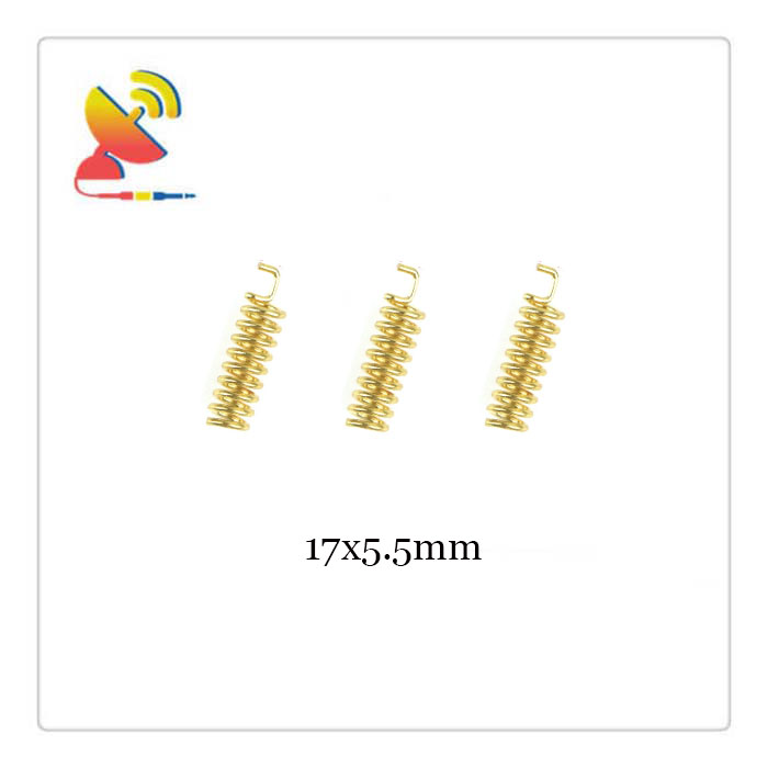 C&T RF Antennas Inc.- 17x5.5mm 915 MHz Spring Helical Antennas Manufacturer