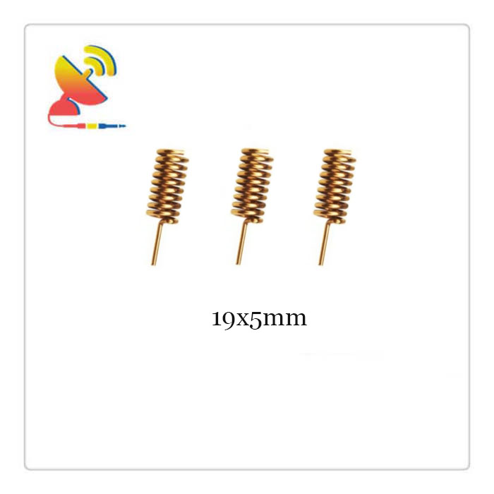 C&T RF Antennas Inc.- 19x5mm 868 MHz Lora Spring Antenna Copper Wire Manufacturer