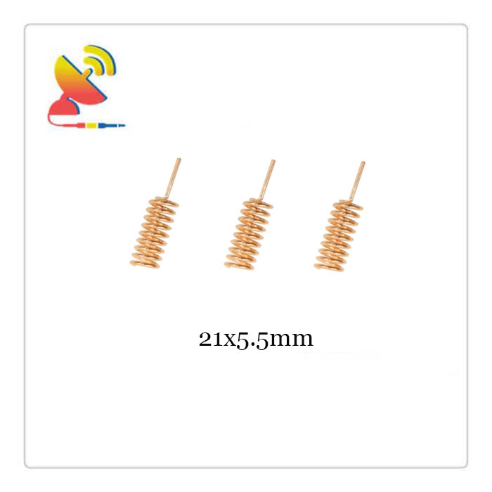 C&T RF Antennas Inc.- 21x5.5mm 868 MHz 915 MHz ISM LoRa Spring Helical Antennas Manufacturer