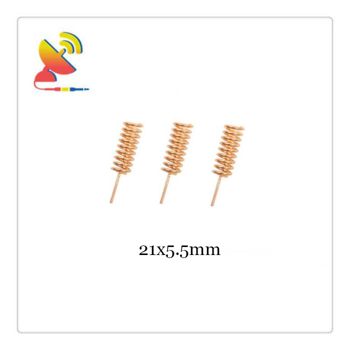 C&T RF Antennas Inc. - 21x5.5mm 868MHz Spring Built-in Wire Antennas Manufacturer