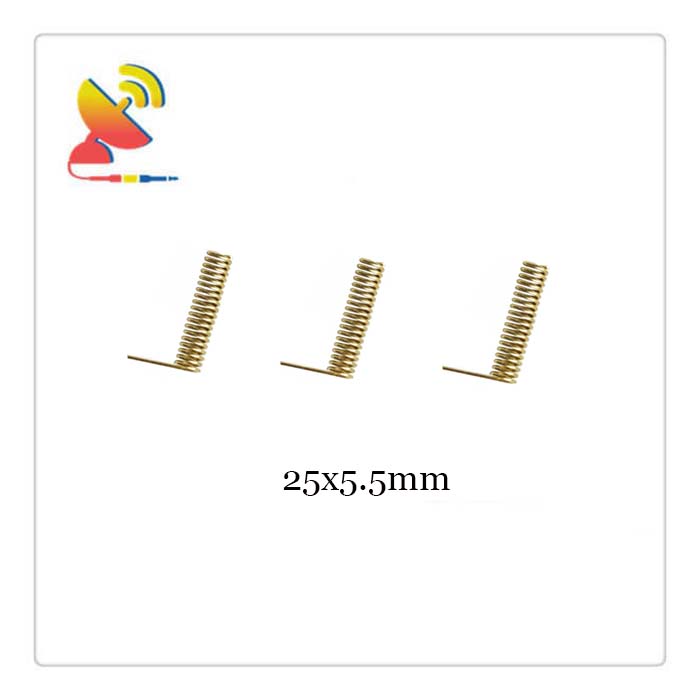 C&T RF Antennas Inc.- 25x5.5mm 433 Mhz RF Wireless Module Spring Antenna Manufacturer