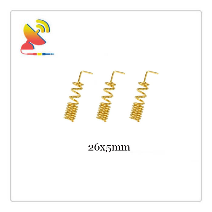 C&T RF Antennas Inc. - 26x5mm 915MHz Helical Coil Copper Antennas Manufacturer