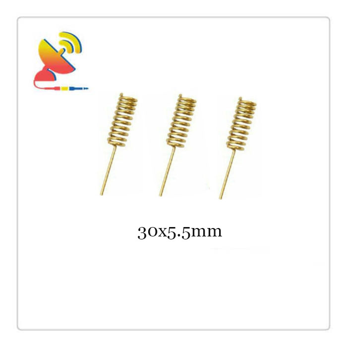 C&T RF Antennas Inc. - 30x5.5x0.8mm LPWAN, NB-IoT and LTE-M Spring Helical Antennas Manufacturer