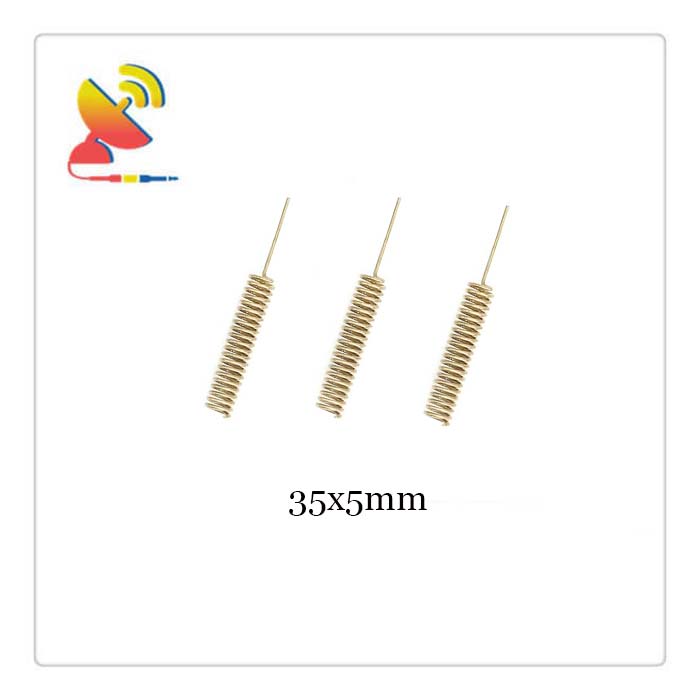C&T RF Antennas Inc. - 35x5mm Simple Spring Antenna 433 MHz Helica Coil Antenna Manufacturer