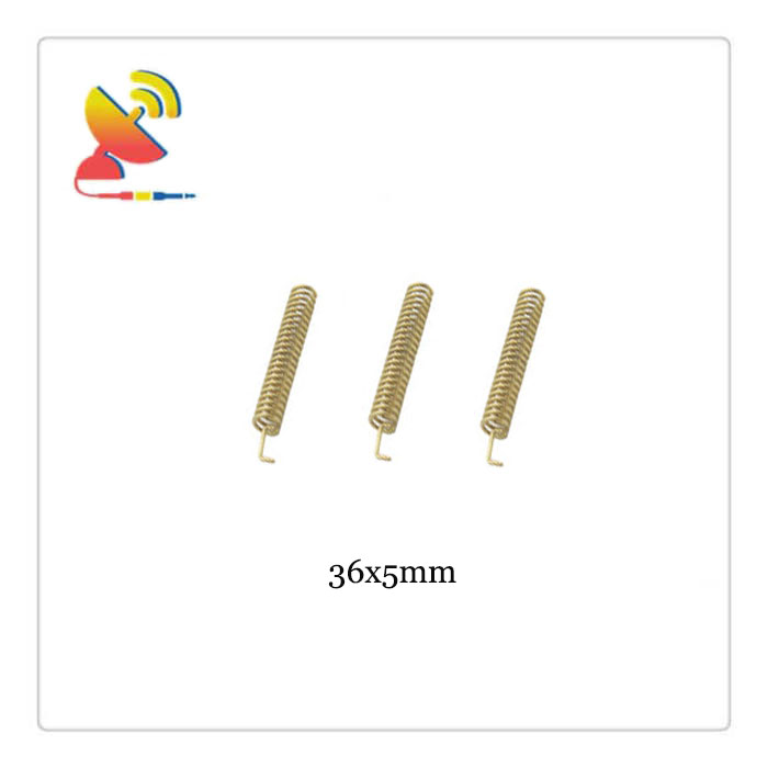 C&T RF Antennas Inc.- 36x5mm High-performance RF 433 MHz Spring Coil Antennas Manufacturer
