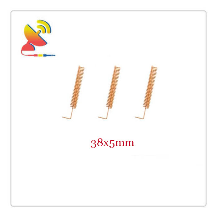 C&T RF Antennas Inc. - 38x5x0.6mm Internal 315MHz Spring Coil Antennas Manufacturer