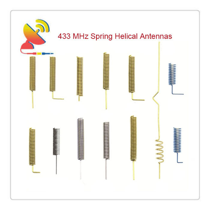 C&T RF Antennas Inc. – Types of 433 MHz Spring Coil Helical Antennas
