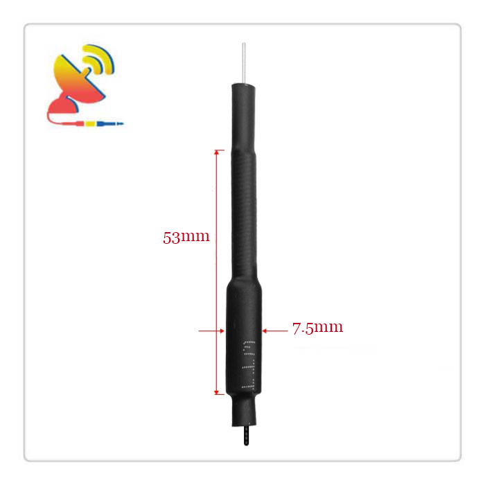 C&T RF Antennas Inc.- 53x150mm High-gain 433MHz Spring Coil Antenna With a Heat-shrinkable Tube