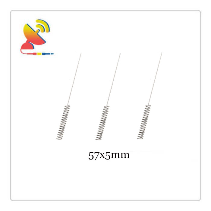 C&T RF Antennas Inc. - 57x5mm 433 MHz Spring Helical Coil Antenna Manufacturer