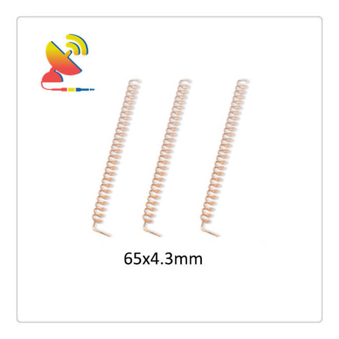 C&T RF Antennas Inc. - 65x4mm Long-range 433MHz Spring Copper Antenna Manufacturer