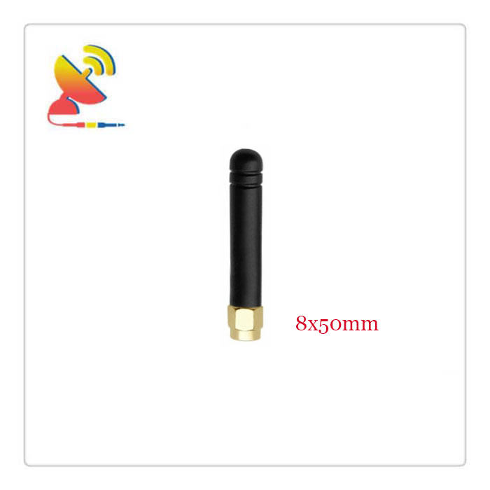 C&T RF Antennas Inc. - 8x50mm Black Color 433MHz Module Antenna SMA Connector Manufacturer