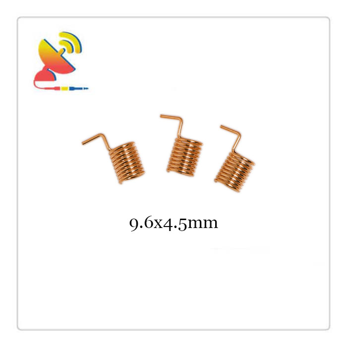 C&T RF Antennas Inc.- 9.6x4.5mm 868MHz 915MHz Copper Spring Internal Antennas Manufacturer