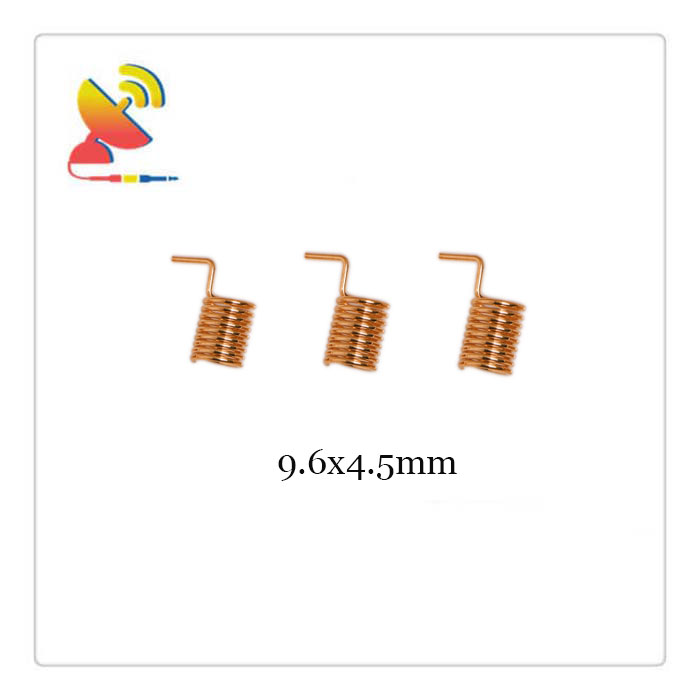 C&T RF Antennas Inc.- 9.6x4.5mm UHF 915MHz Spring Helical Antennas Manufacturer