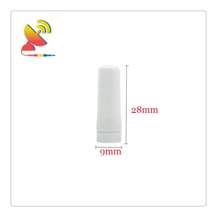 C&T RF Antennas Inc. - 9x28mm White Color Low-profile 433MHz Omni SMA Antennas Manufacturer