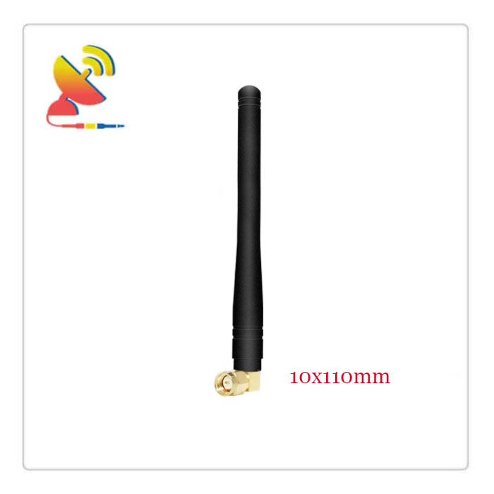 C&T RF Antennas Inc. - 10x110mm Indoor GSM Signal Booster Antenna SMA Right-Angle Connector