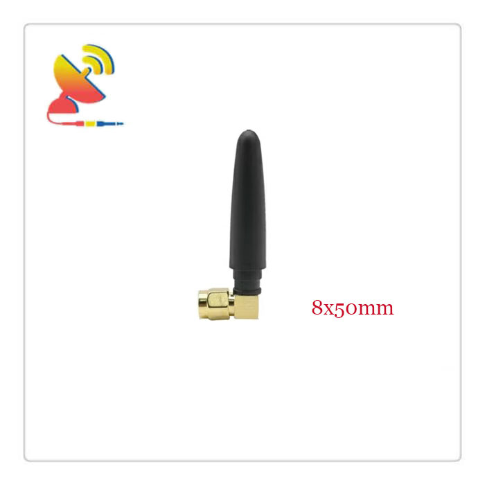 C&T RF Antennas Inc. - 10x52mm GSM Antenna with SMA Right-Angle Connector