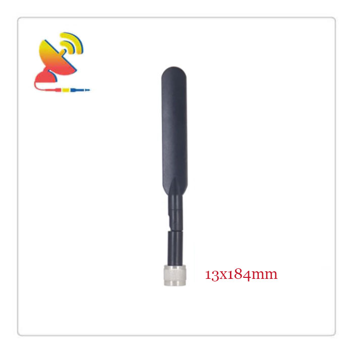 C&T RF Antennas Inc. - 13x184mm 4G 5G NR Rubber Duck Terminal Antenna With N Male Connector