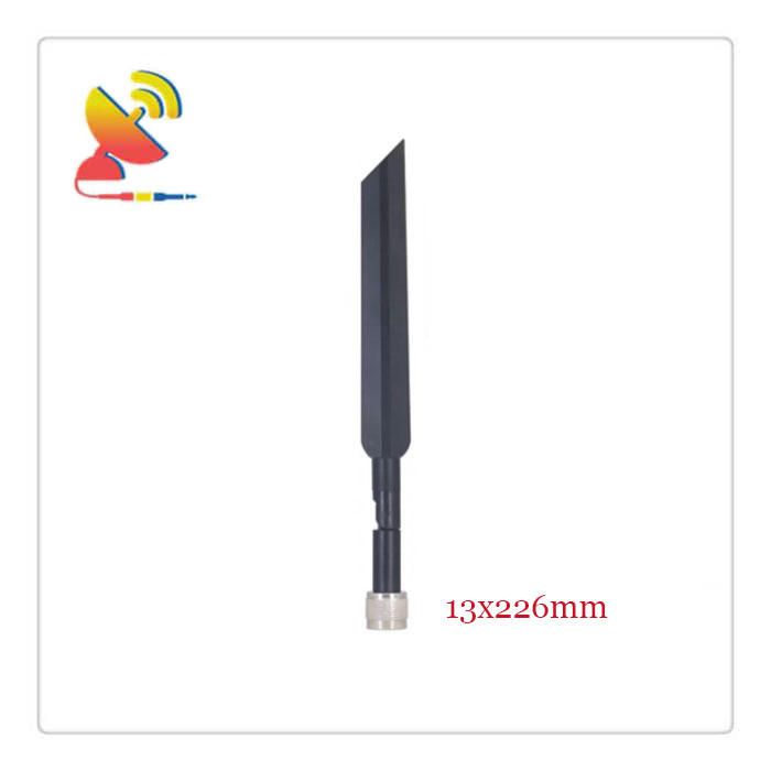 C&T RF Antennas Inc. - 13x226mm High-gain LTE 5G NR Rubber Duck Antenna with N Male Connector