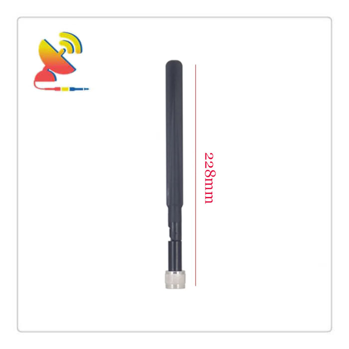 C&T RF Antennas Inc. - 13x228mm Omni N-type Male Connector CBRS 3.5GHz Rubber Duck Antennas Manufacturer