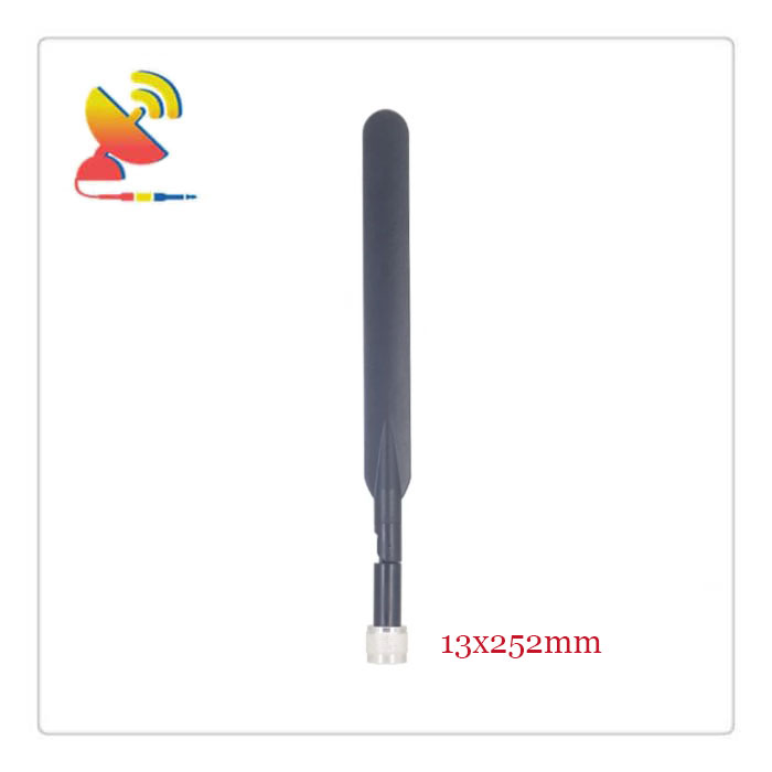 C&T RF Antennas Inc. - 13x252mm High-gain 5G LTE Rubber Duck Antenna N-type Male Connector