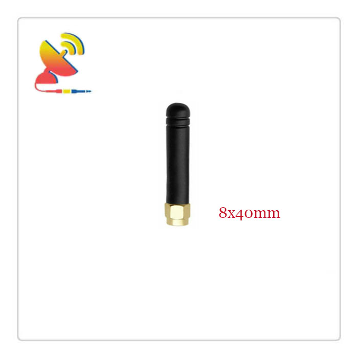 C&T RF Antennas Inc. - 8x40mm MINI Dual-band Wifi Antenna SMA Plug
