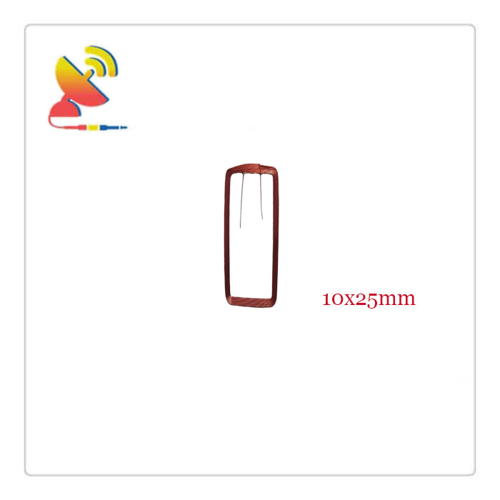 C&T RF Antennas Inc. - 10x25mm Small Coil Antenna for 13.56 MHz NFC Systems