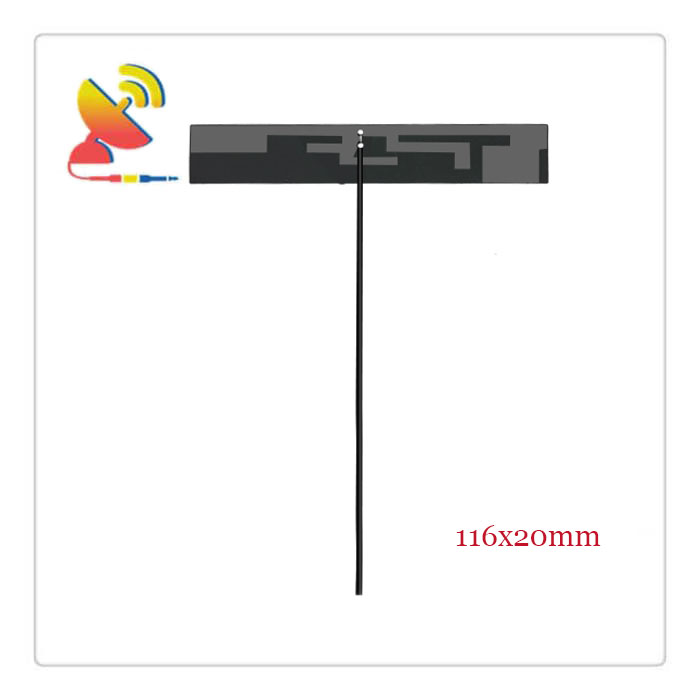 C&T RF Antennas Inc. - 116x20mm Indoor 4G LTE Long Range Cellular Flex PCB Antennas Manufacturer