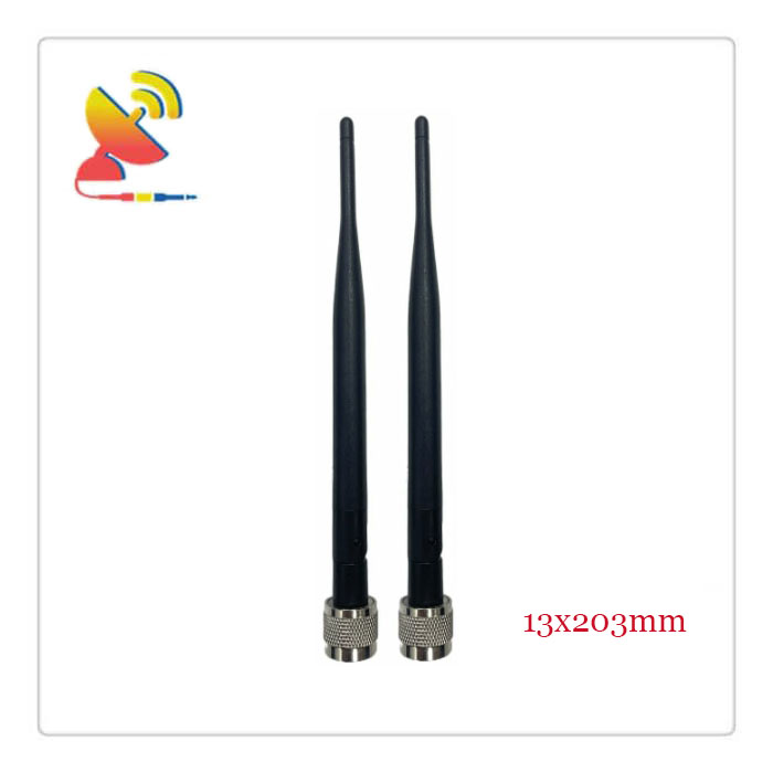 C&T RF Antennas Inc. - 13x203mm 2.4-5 GHz Dual-Band N-Male Rubber Duck Antennas Manufacturer