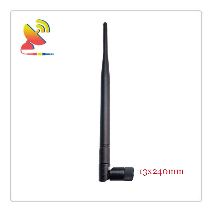 C&T RF Antennas Inc. - 13x240mm 1.8 GHz Band SMA Black Color Rubber Duck Antennas Manufacturer