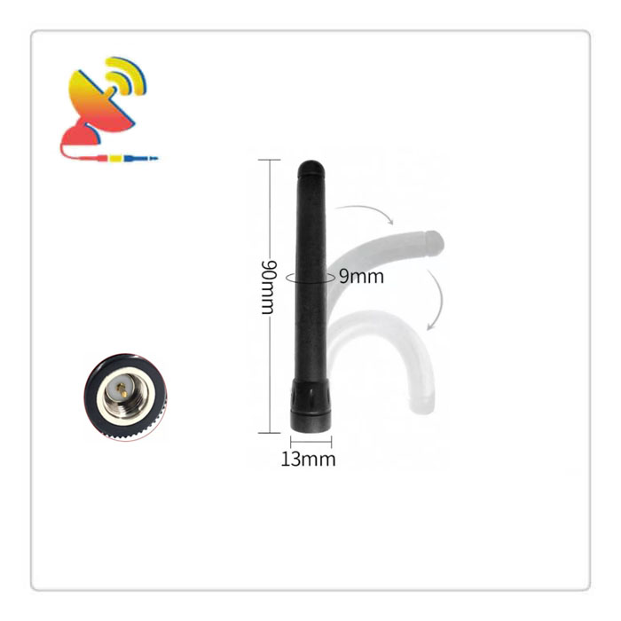 C&T RF Antennas Inc. - 13x90mm Omnidirectional SMA Antenna 169 MHz ISM Band
