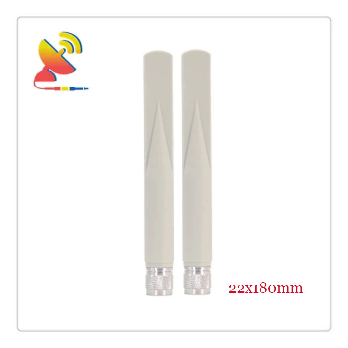 C&T RF Antennas Inc. - 22x180mm Grey Color Dual-Band 2.4-2.5GHz Antennas Manufacturer