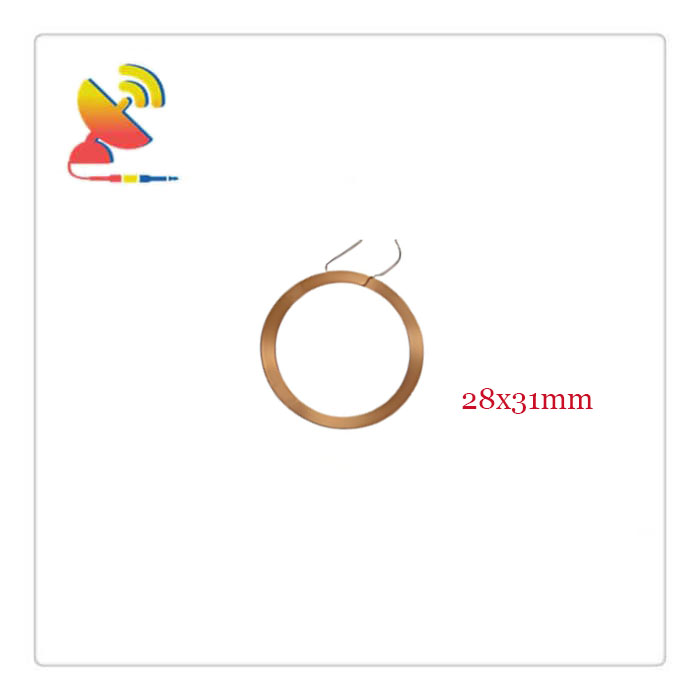 C&T RF Antennas Inc. - 28x31mm 13.56 MHz Coil Single Band NFC Antennas Manufacturer