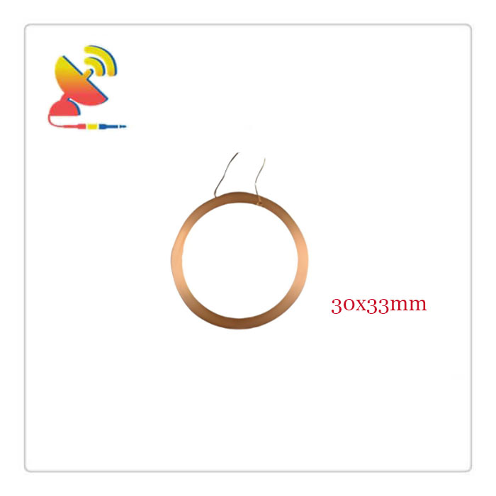 C&T RF Antennas Inc. - 30x33mm Coil HF 13.56 MHz RFID Tag Antennas Manufacturer