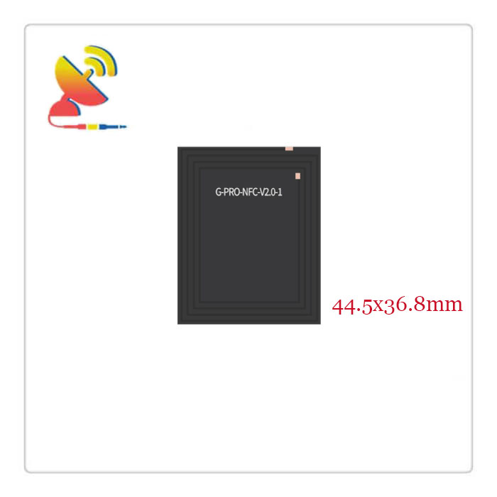 C&T RF Antennas Inc. - 44.5x36.8mm NFC Flex Antenna 13.56 MHz RFID Antenna Manufacturer