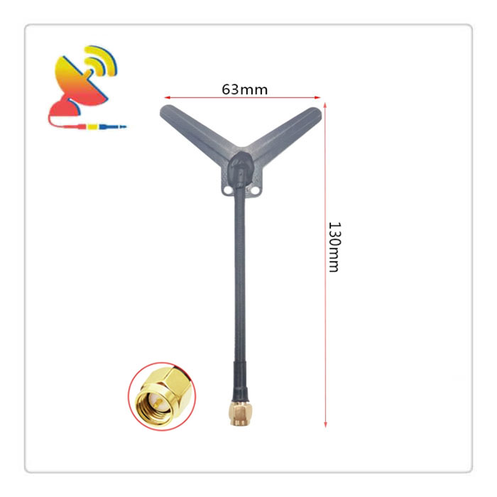 C&T RF Antennas Inc. - 63x130mm SMA Male Y-shaped 1.8 GHz FPV Directional Antennas Manufacturer