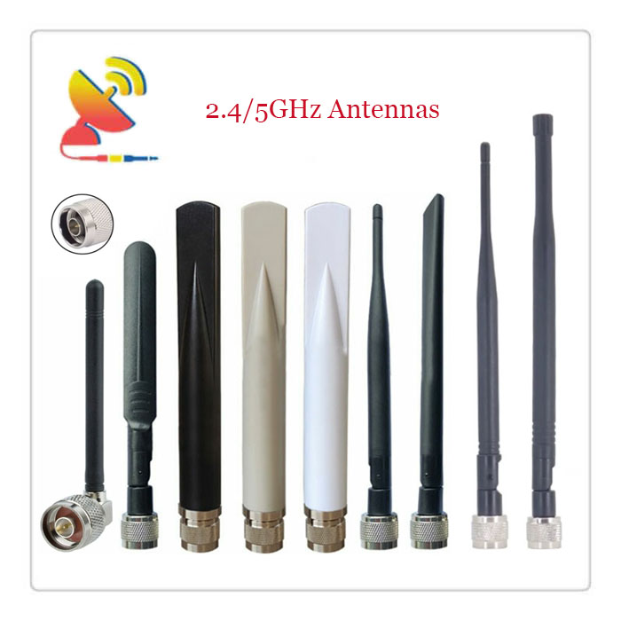 C&T RF Antennas Inc. - Types of High-performance N-male Dual-band 2.4 GHz 5GHz Antennas