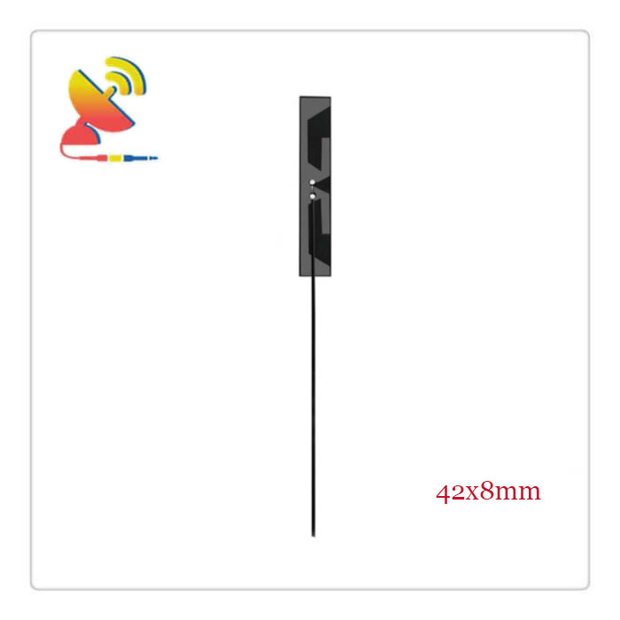 C&T RF Antennas Inc. - 42x8mm Compact-size Internal Wifi Antenna Connector IPEX Bluetooth Antenna