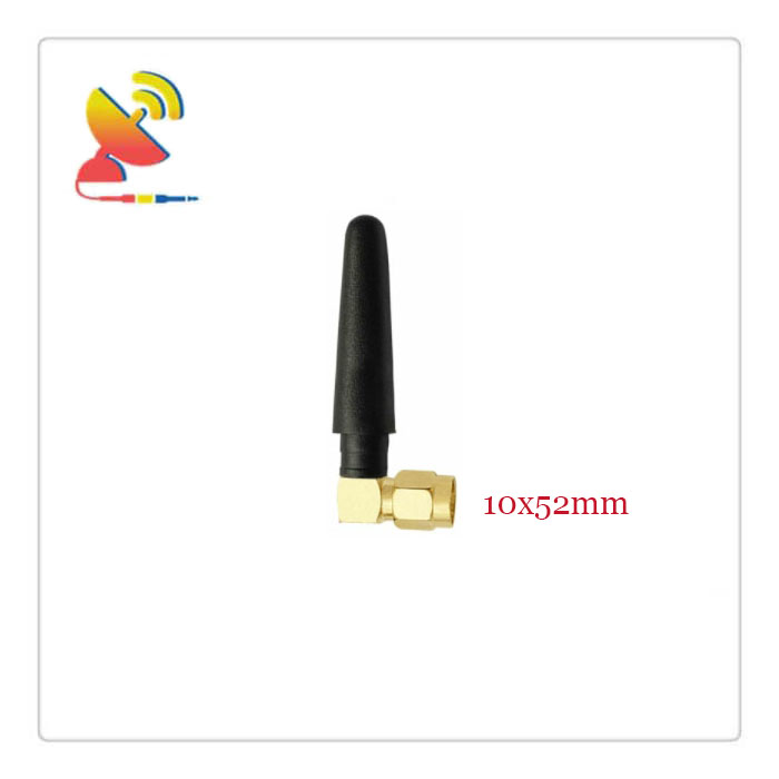 C&T RF Antennas Inc. - 10x52mm Rubber Duck Wi-Fi Antenna 2.4 GHz With RP-SMA Connector Manufacturer