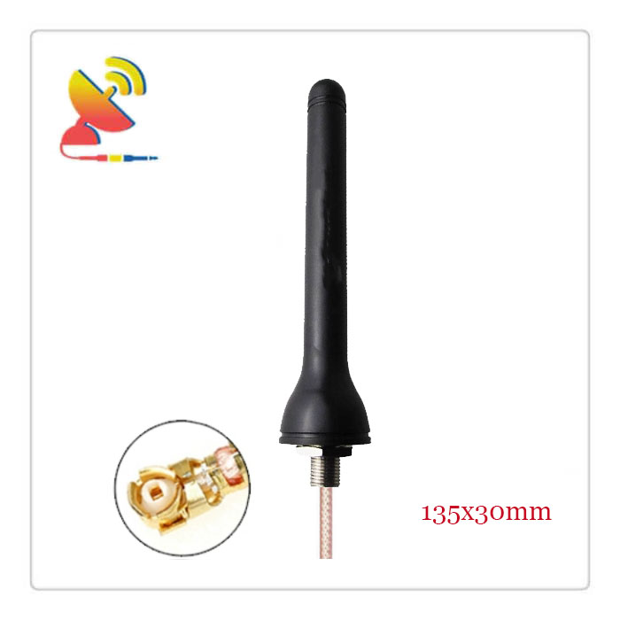 C&T RF Antennas Inc. -135x30mm IPEX Connector High-gain 4G LTE Screw Mount Antennas Manufacturer