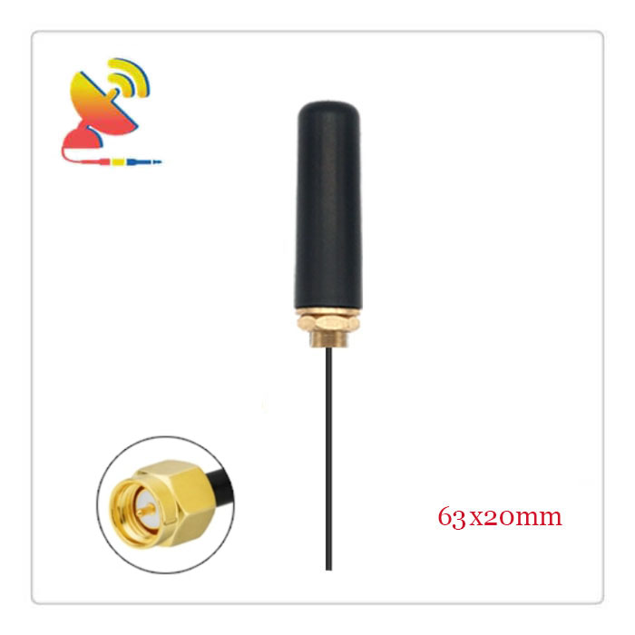 C&T RF Antennas Inc.- 63x20mm External 4G LTE 3G 2G Screw Mount IoT Antennas Manufacturer
