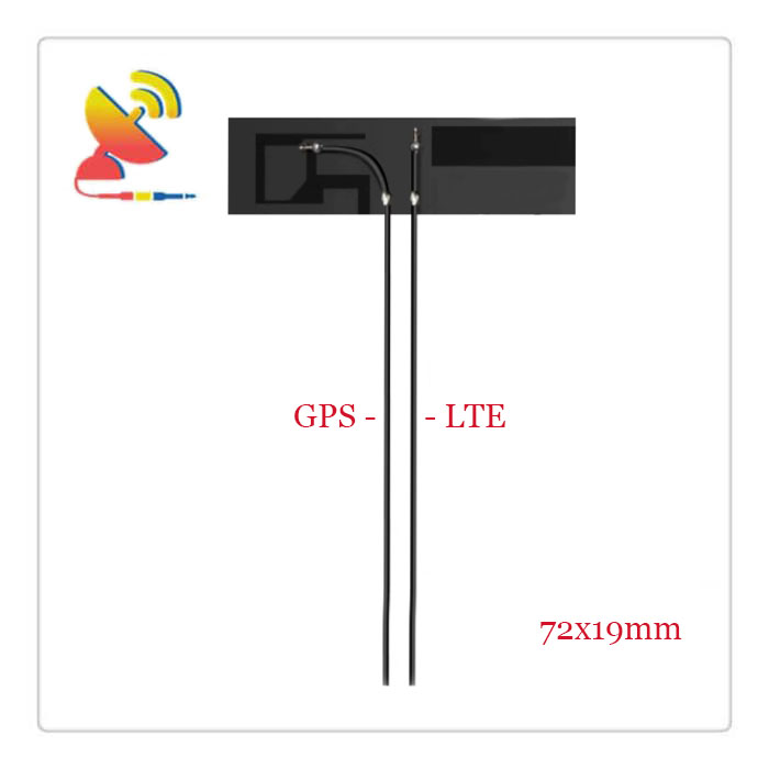C&T RF Antennas Inc. - 72x19mm Internal Flexible PCB Antenna LTE GPS Dual-band Antenna Manufacturer