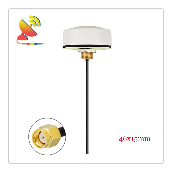 C&T RF Antennas Inc.- 46x15mm Low-profile Passive Outdoor GPS Beidou Antennas Manufacturer