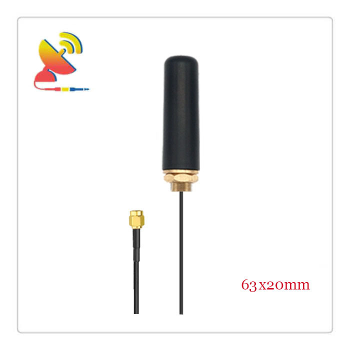 C&T RF Antennas Inc.- 63x20mm Long-range LoRa GSM 868/915 MHz Screw-mount Antennas Manufacturer