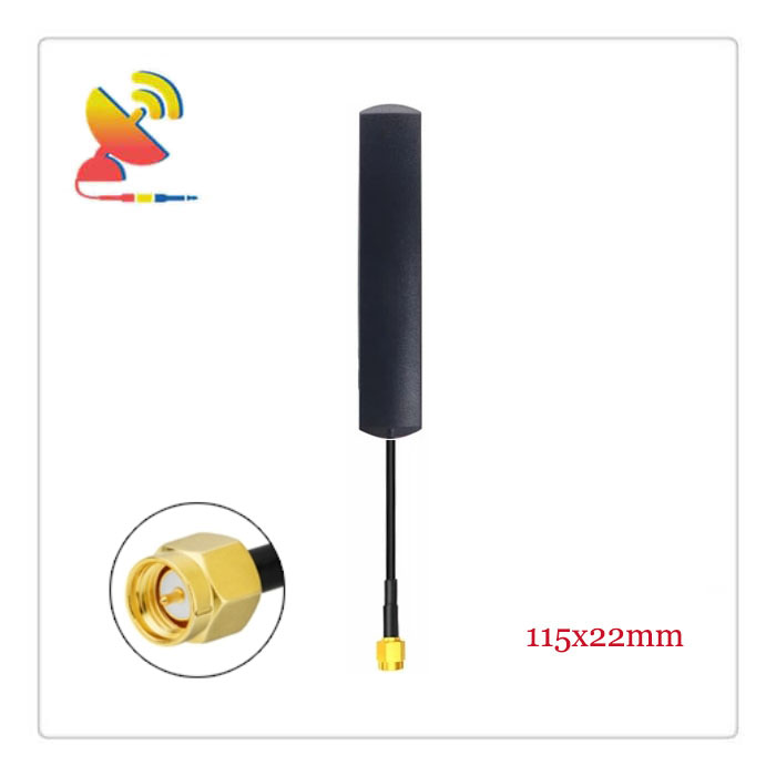 C&T RF Antennas Inc.- 115x22x4.5mm Low-profile 2.4 GHz WiFi Bluetooth Adhesive Mount Antennas Manufacturer
