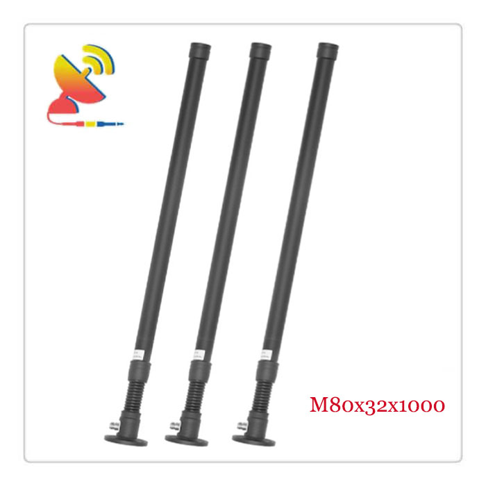 C&T RF Antennas Inc.- ɸ80x32x1000 High-power 150W Omni Vehicular Antennas Manufacturer