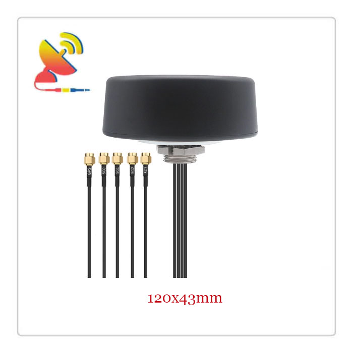 C&T RF Antennas Inc. 120x43mm 4x4 5G NR MIMO GPS/BD 5-in-1 Combo Antennas Manufacturer
